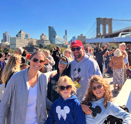 Luke at the Brooklyn Bridge